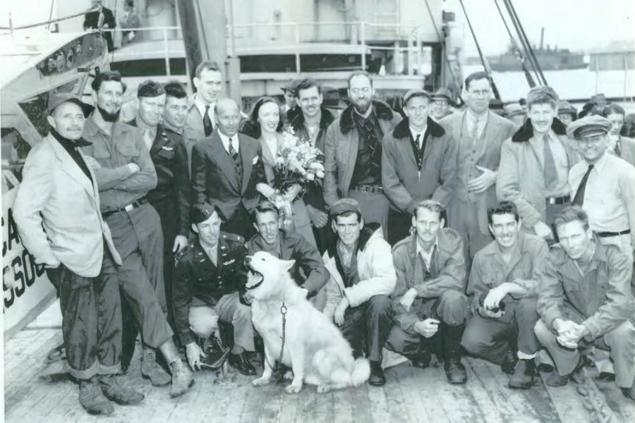 Georges De Giorgio American Antarctic Expedition Group Photo