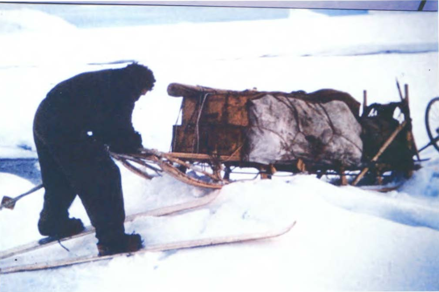 Georges De Giorgio American Antarctic Expedition Sled