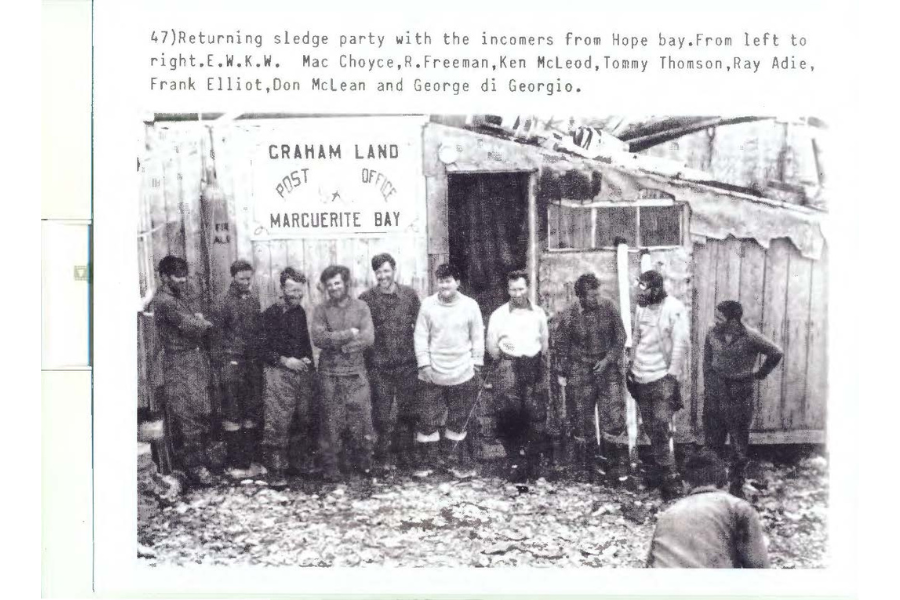 Georges De Giorgo Returning Sled Party